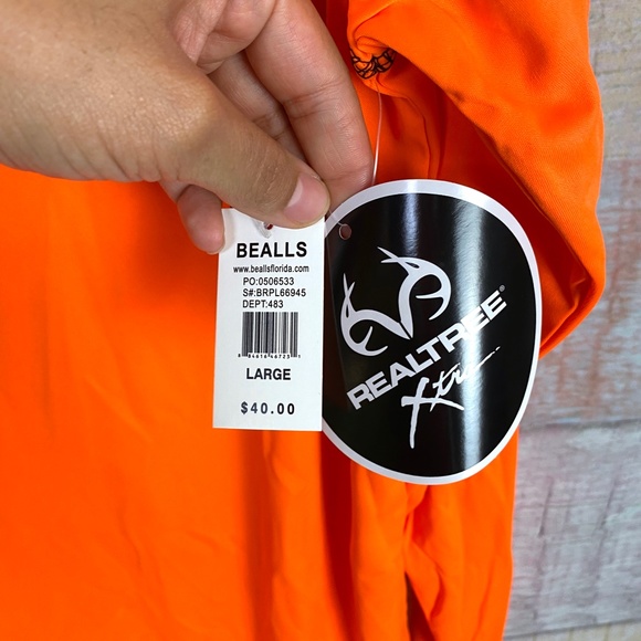 Realtree by Buckhorn River Long Sleeve Tee Shirt - Picture 7 of 7